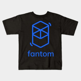 Fantom Coin Cryptocurrency FTM crypto Kids T-Shirt